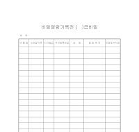 비밀열람기록전급비밀 비밀열람기록전급비밀
